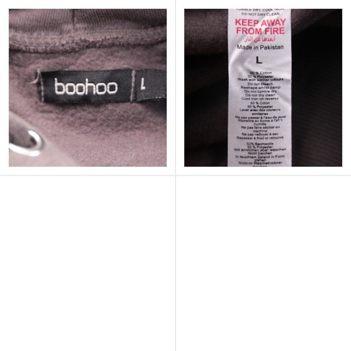 толстовка Boohoo