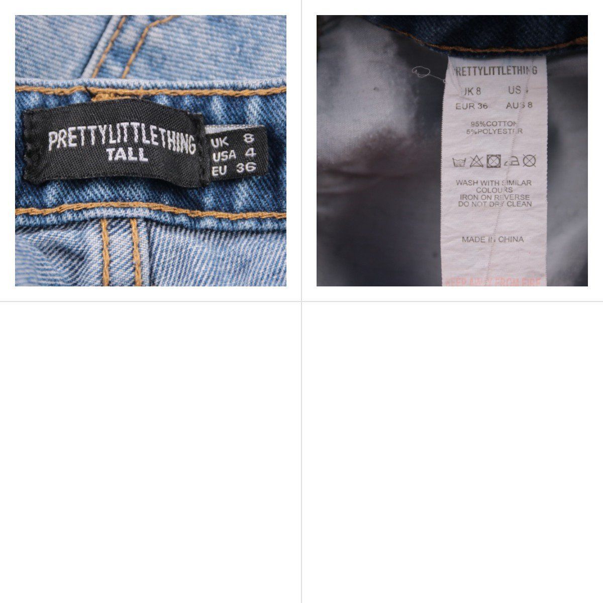 джинсы PrettyLittleThing