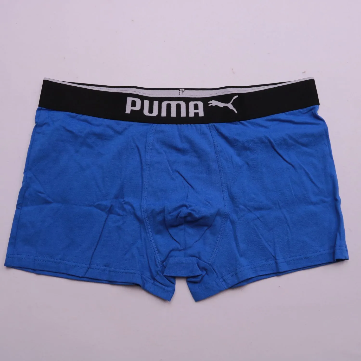 Синие трусы-боксеры PUMA с эластичным поясом, размер 56 (XXL)