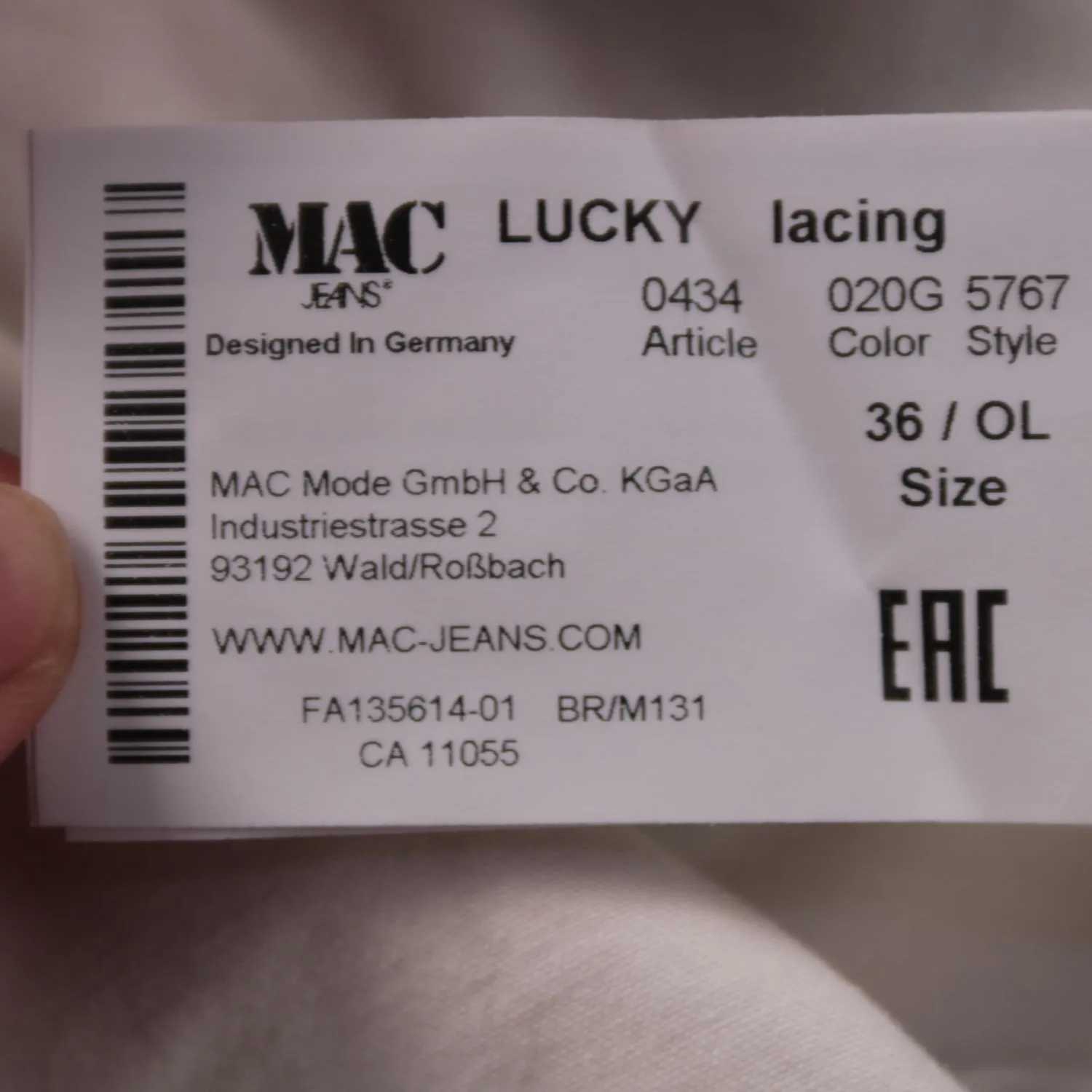 джинсы MAC Jeans