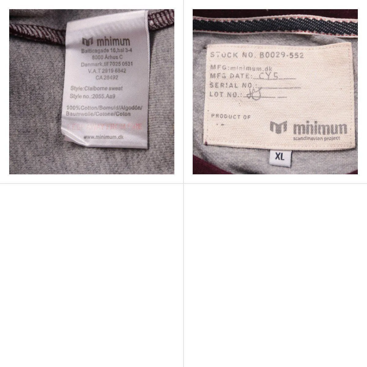 свитшот Minimum